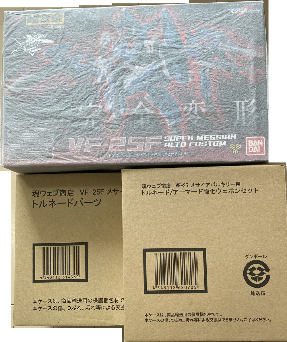 本体新品】DX超合金 マクロスF VF-25Fメサイアバルキリー(アルト機
