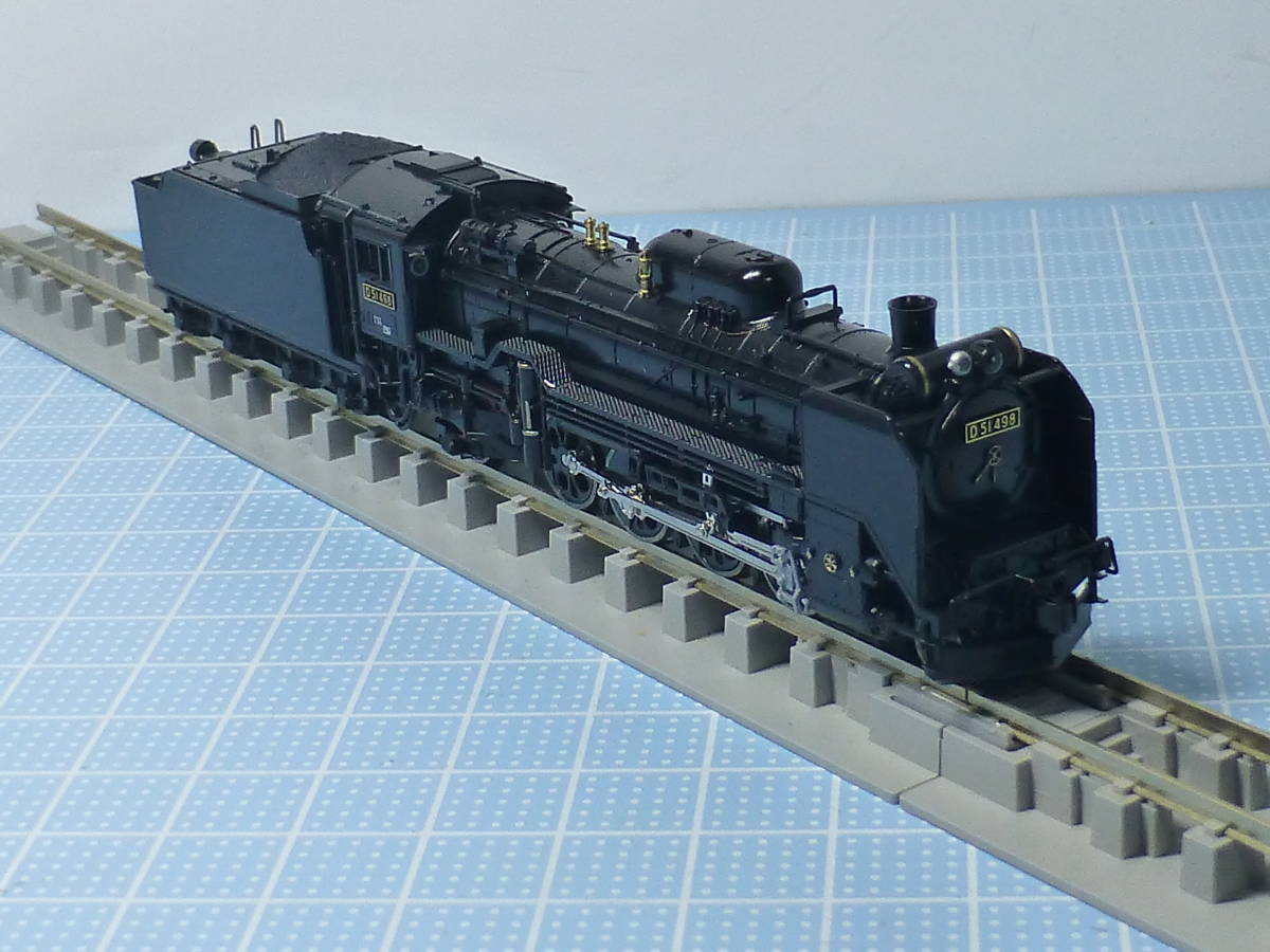 KATO 2016-1 D51-498 テンダー部ライト点灯化加工品 KATO 2016-1 D51-498 テンダー部ライト点灯化加工品