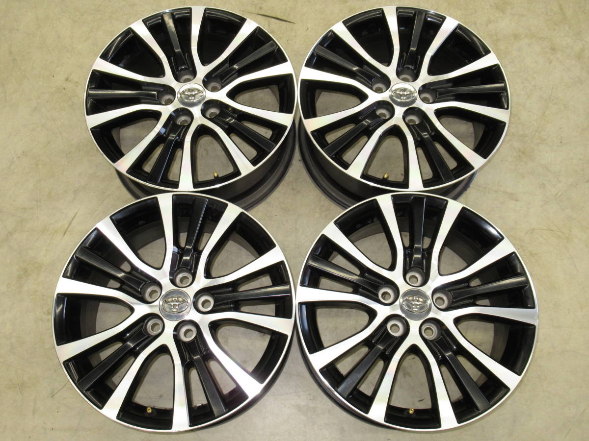 トヨタ 50系エスティマハイブリッド後期純正 7J-17 off+50 pcd114.3/5H