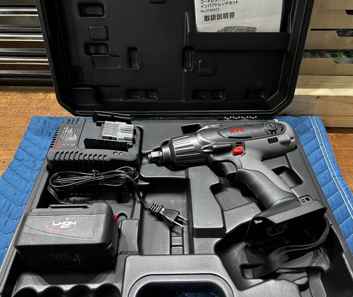 未使用品 KTC 京都機械工具 コードレストルクリミットインパクト