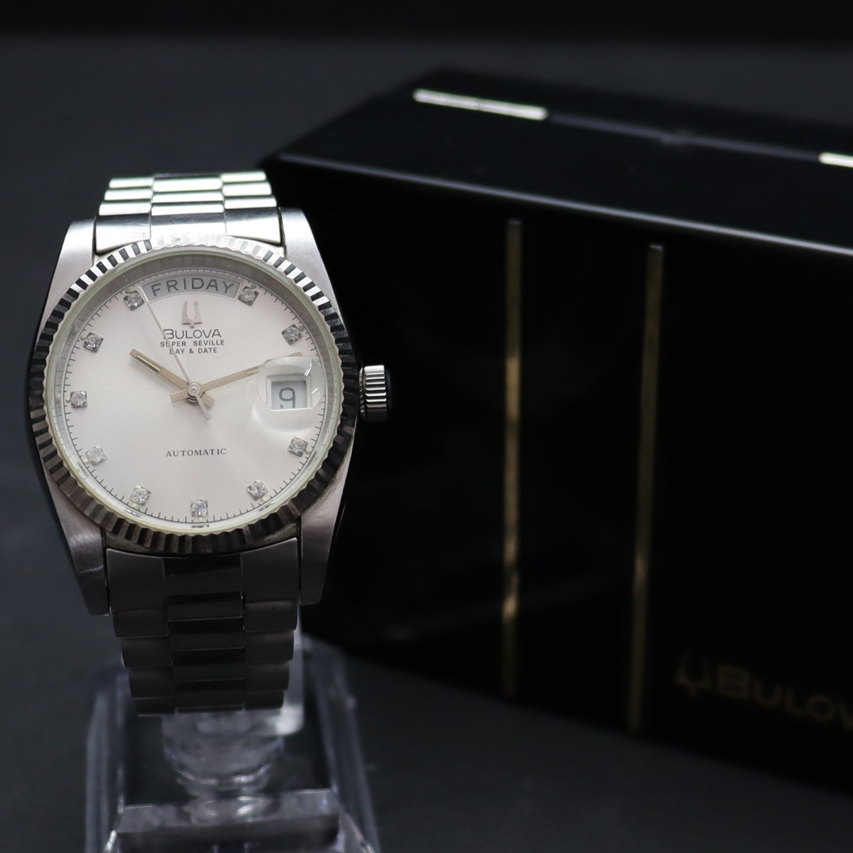 BULOVA SUPER SEVILLE DAY&DATE ブローバ スーパーセビル BULOVA SUPER SEVILLE DAY&DATE ブローバ スーパーセビル