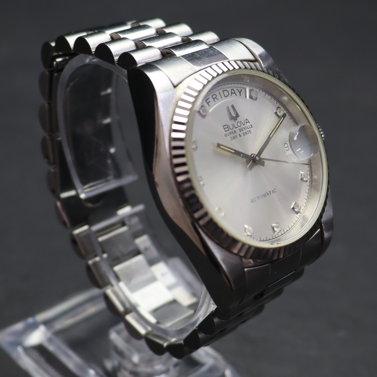 BULOVA SUPER SEVILLE DAY&DATE ブローバ スーパーセビル BULOVA SUPER SEVILLE DAY&DATE ブローバ スーパーセビル