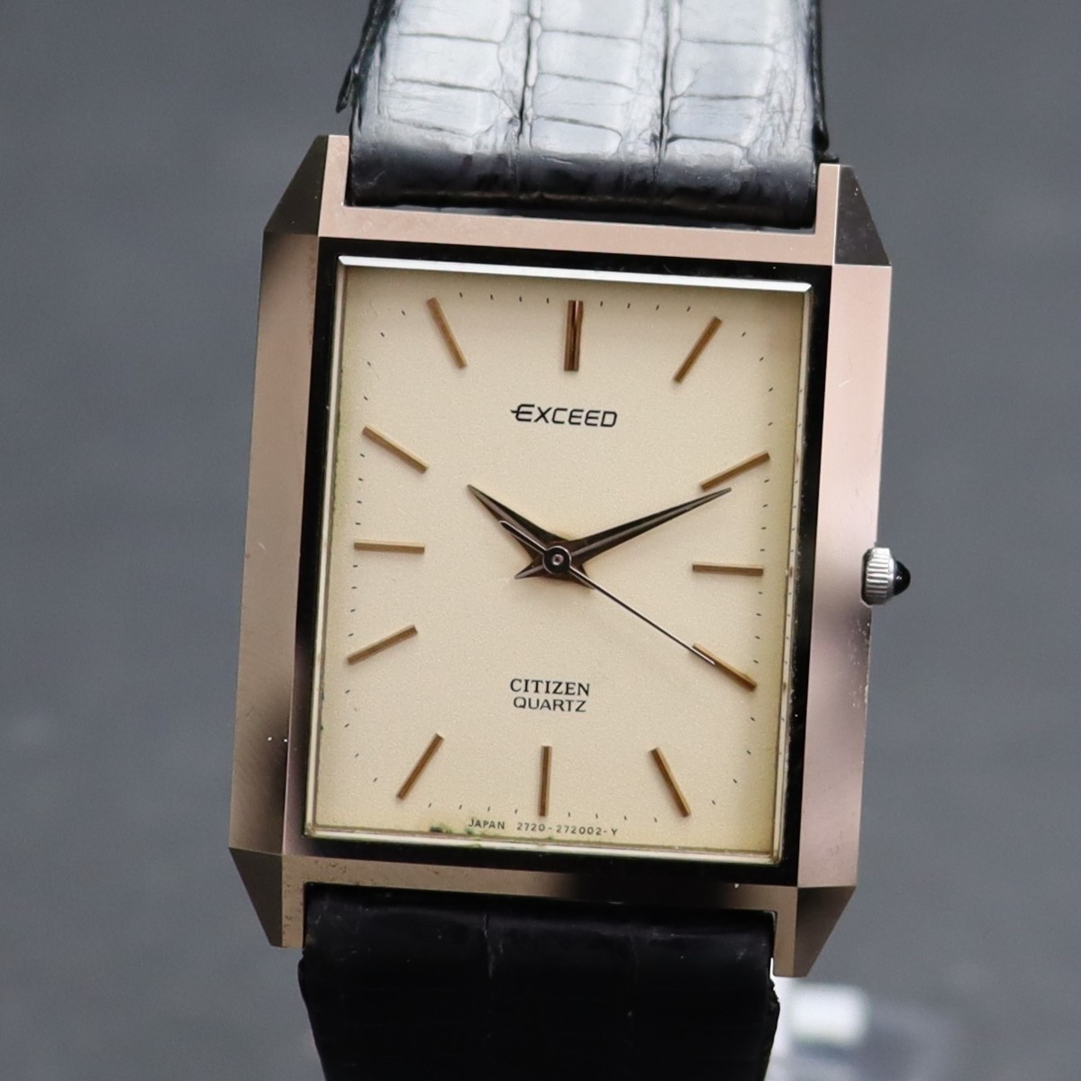 CITIZEN EXCEED シチズン エクシード クォーツ 2730-271904K UHAG 超硬 