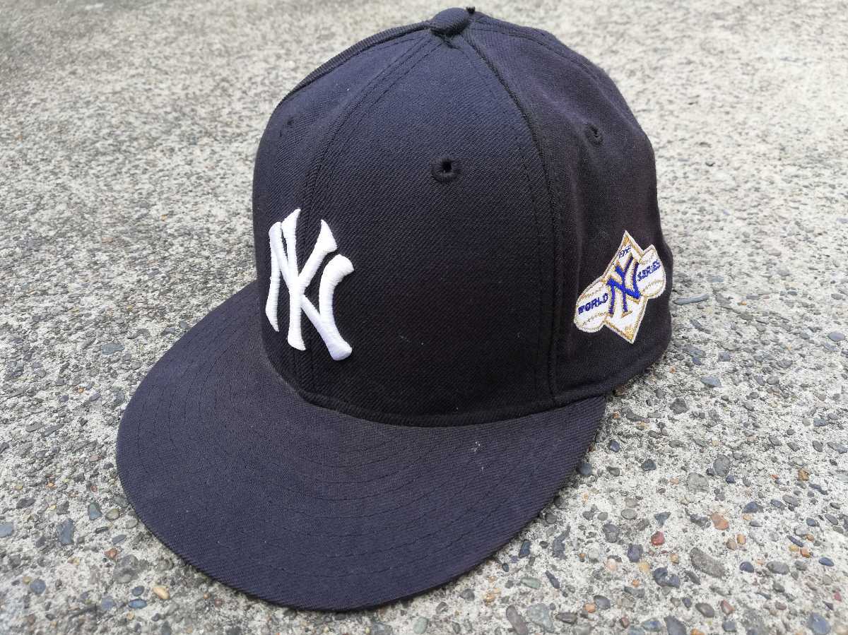 アメリカ製“NEW ERA“ニューエラ”“59FIFTY ニューヨーク 送料無料限定セール中 ヤンキース MLB 1958 WORLD 全店販売中 SERIES 2 NAVY FITTED GAME CAP 7-1 596㎝