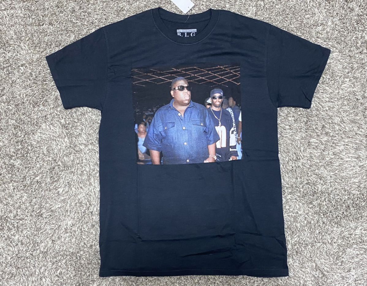 新品】Mサイズ Notorious B.I.G ビギー Tシャツ TEE 黒 90S ヒップ