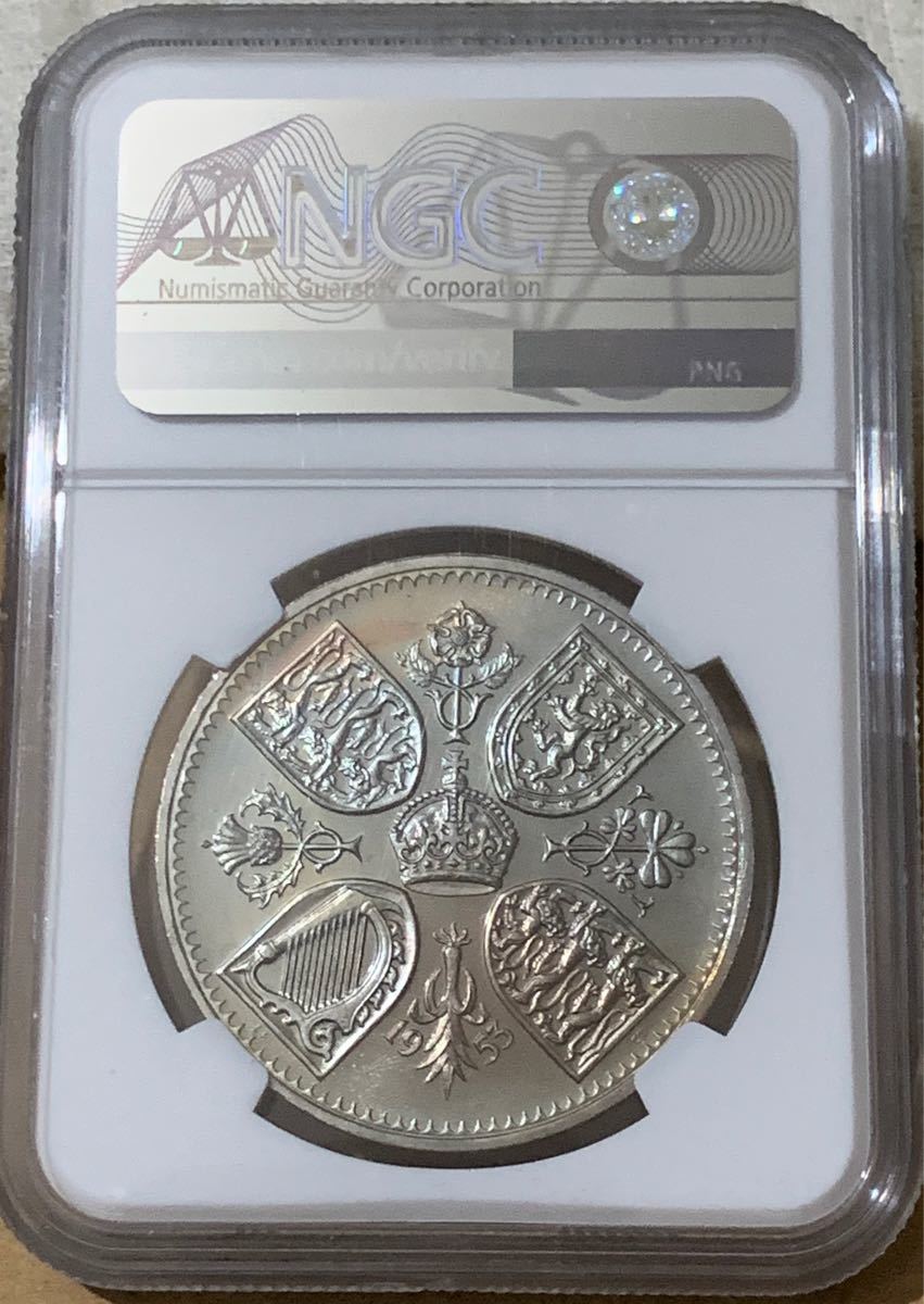 1953年 エリザベス2世 戴冠記念白銅貨 PF66 | noonanwaste.com