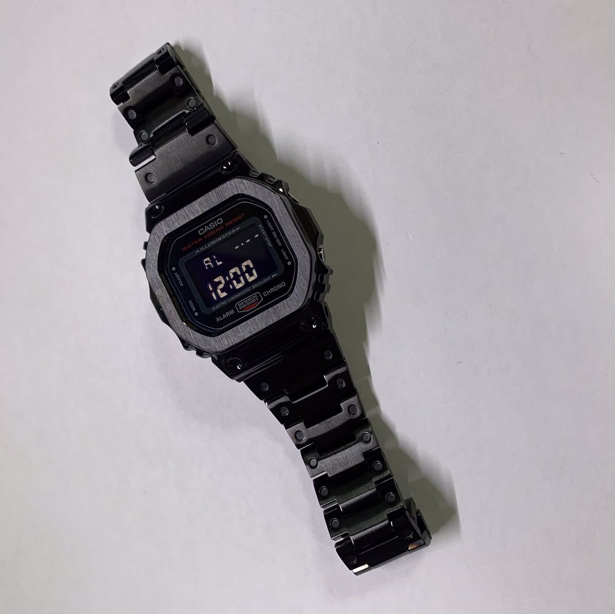 G Shock Gショック ジーショック 5600 Casio カシオ デジタル 腕時計 Dw5600 Hrステンレスフルメタルベゼルベルトカスタム ブラック 16 800 Ecovitaconstrutora Com Br