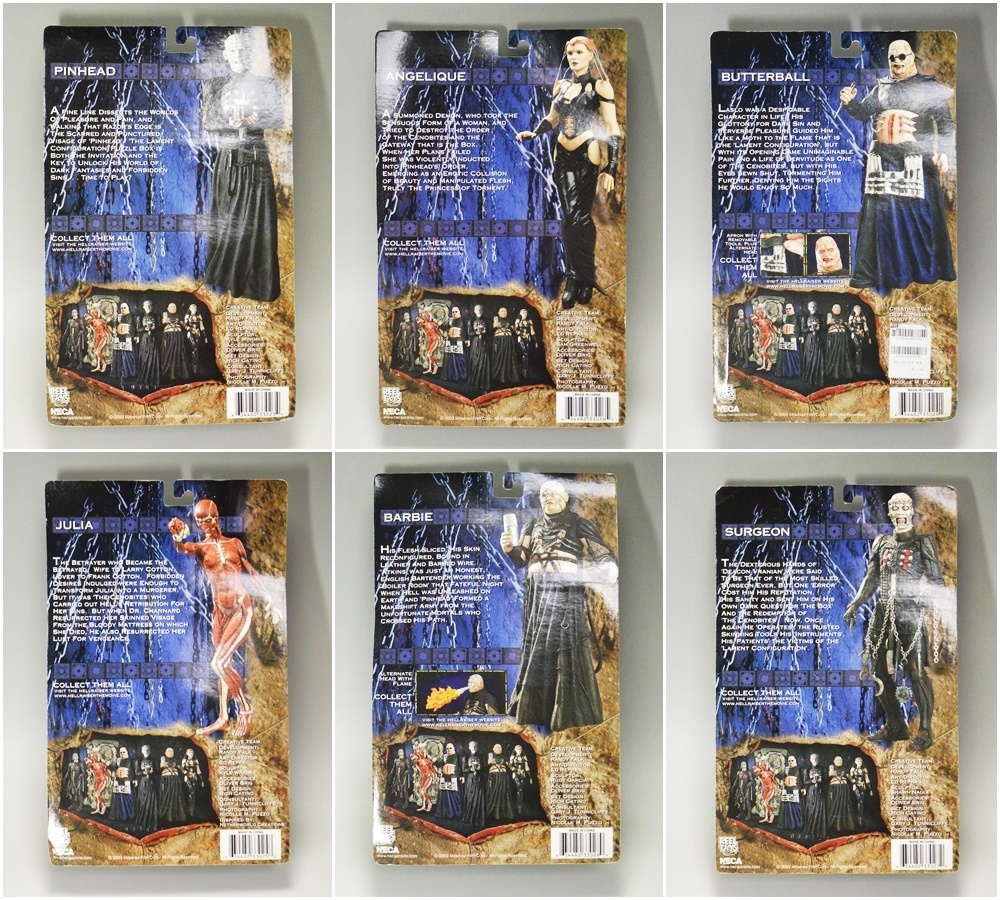 未開封 NECA ネカ REEL TOYS リールトイ ヘルレイザー 18体 未開封 NECA ネカ REEL TOYS リールトイ ヘルレイザー 18体
