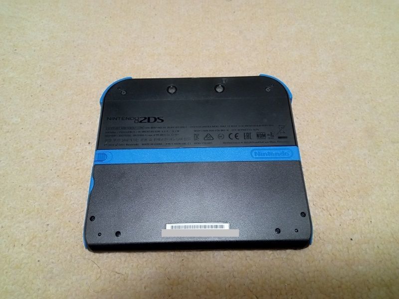 2DS 本体(エレクトリックブルー) 欧州版 海外版 ceratinxd.com