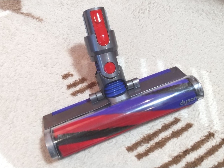 お得低価 dyson ソフトローラーヘッド + スタンドセット v8 fluffy+ 超