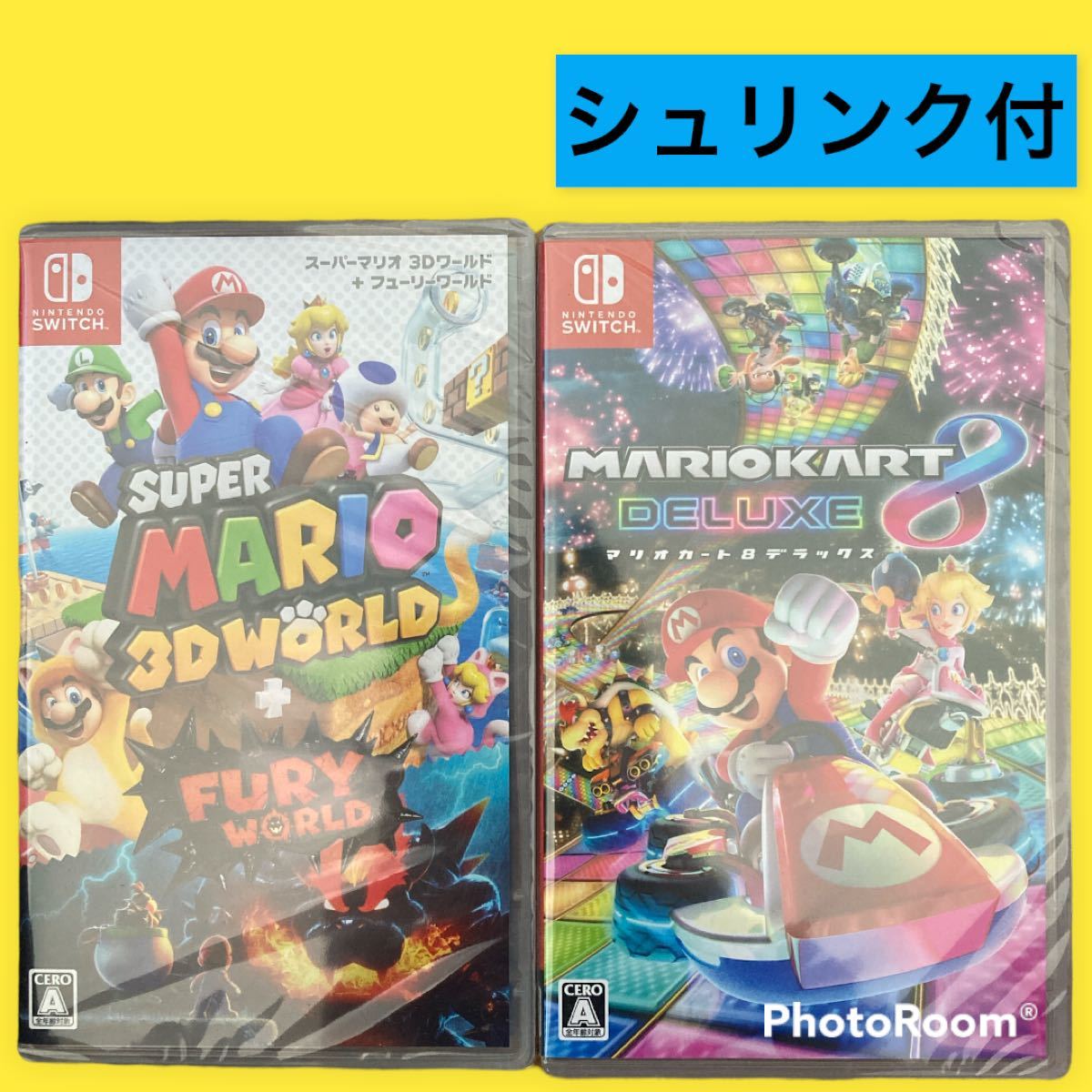 スーパーマリオ 3Dワールド + マリオカート8 デラックス マリオカート8デラックス & スーパーマリオ 3Dワールド Switchソフト