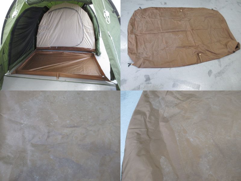 設営確認済】DOD カマボコテント3S カーキ T3-688-KH カマザシキ