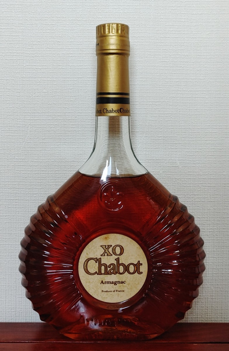 未開栓古酒Chabot XO Armagnac シャボー XO アルマニャック中華民國台灣省酒公賣局進口