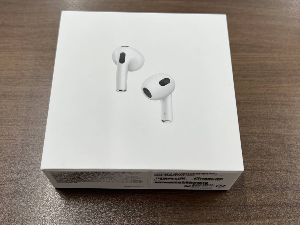 新品・未開封品】 AirPods 第3世代 Apple アップル Bluetooth MME73J/A