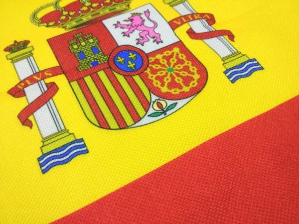クッションカバー シンプル スペイン国旗 45x45cm アジアン_画像6