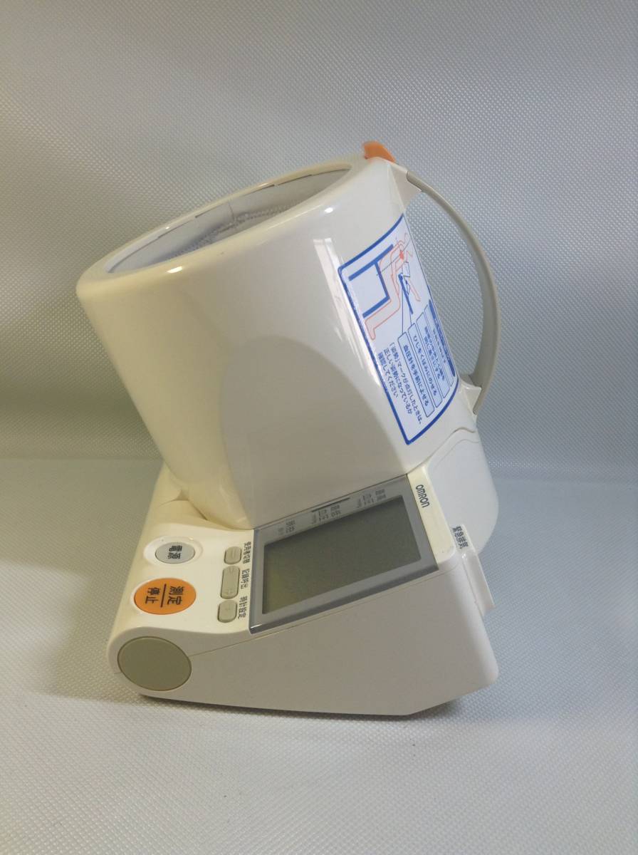 A2070☆OMRON/オムロン/上腕式 デジタル自動血圧計/HEM-1000/アダプタ(CASIO/AD-K630J)_画像9