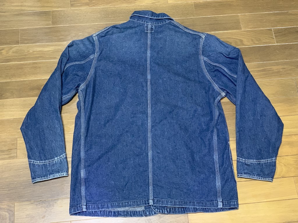 Lee/リー ハウスタグ 91-J 復刻 デニム カバーオール サイズ38 Lee/リー ハウスタグ 91-J 復刻 デニム カバーオール サイズ38