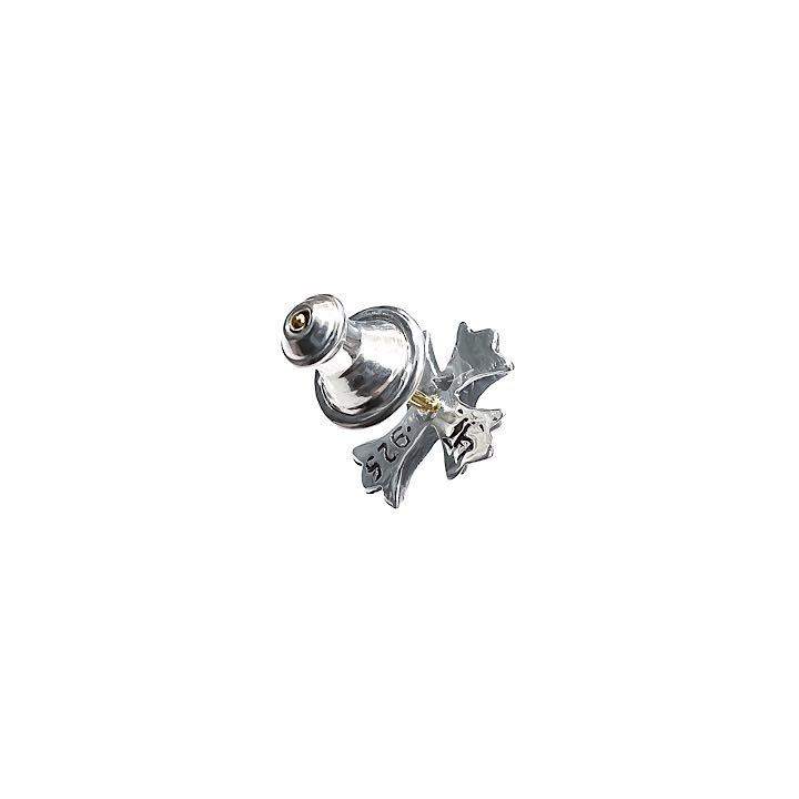 クロムハーツ カットアウトクロスピアス chromeheartsシルバー925銀