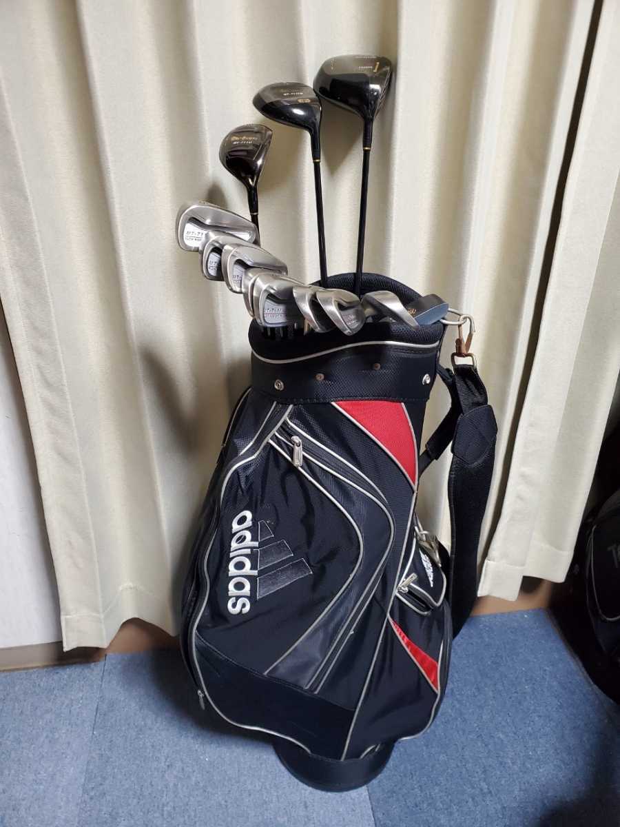 メンズ ゴルフ セット MacGregor　マグレガー 12本 セット　バッグ付　入門/初心者/シニア MT-7111W.3W.UT.アイアン　5~9.PW.AW.SWパター_画像1