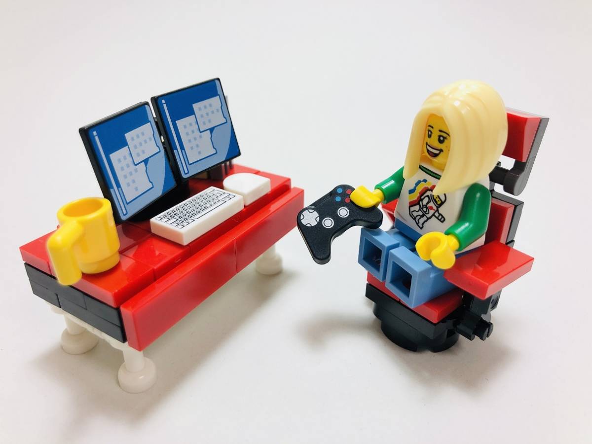 【新品未使用】レゴ　LEGO　ゲーム　モニター　チェア_画像1