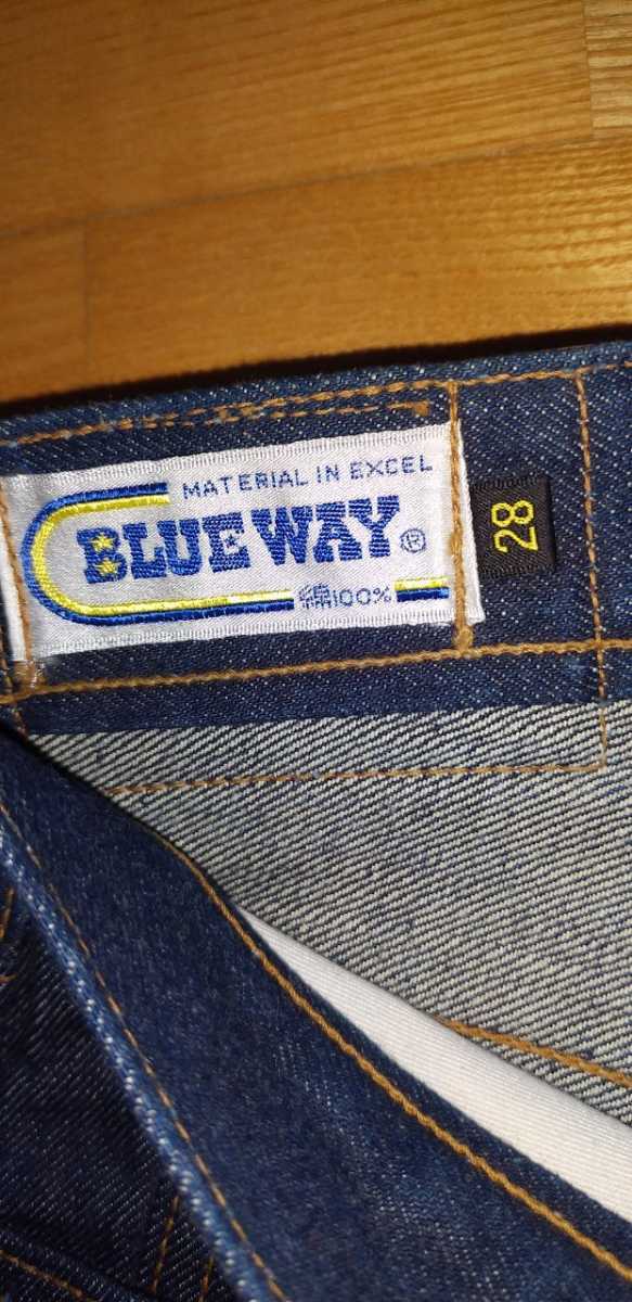 M-6 1990 period goods *BLUE WAY blue way 7469 Slim Fits Denim American corn * Mill z company slim jeans w66