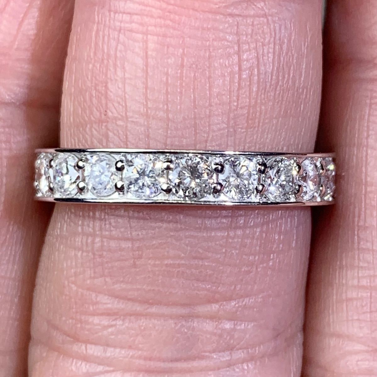 エタニティリング プラチナ ダイヤモンドリング エタニティ(¥68,000