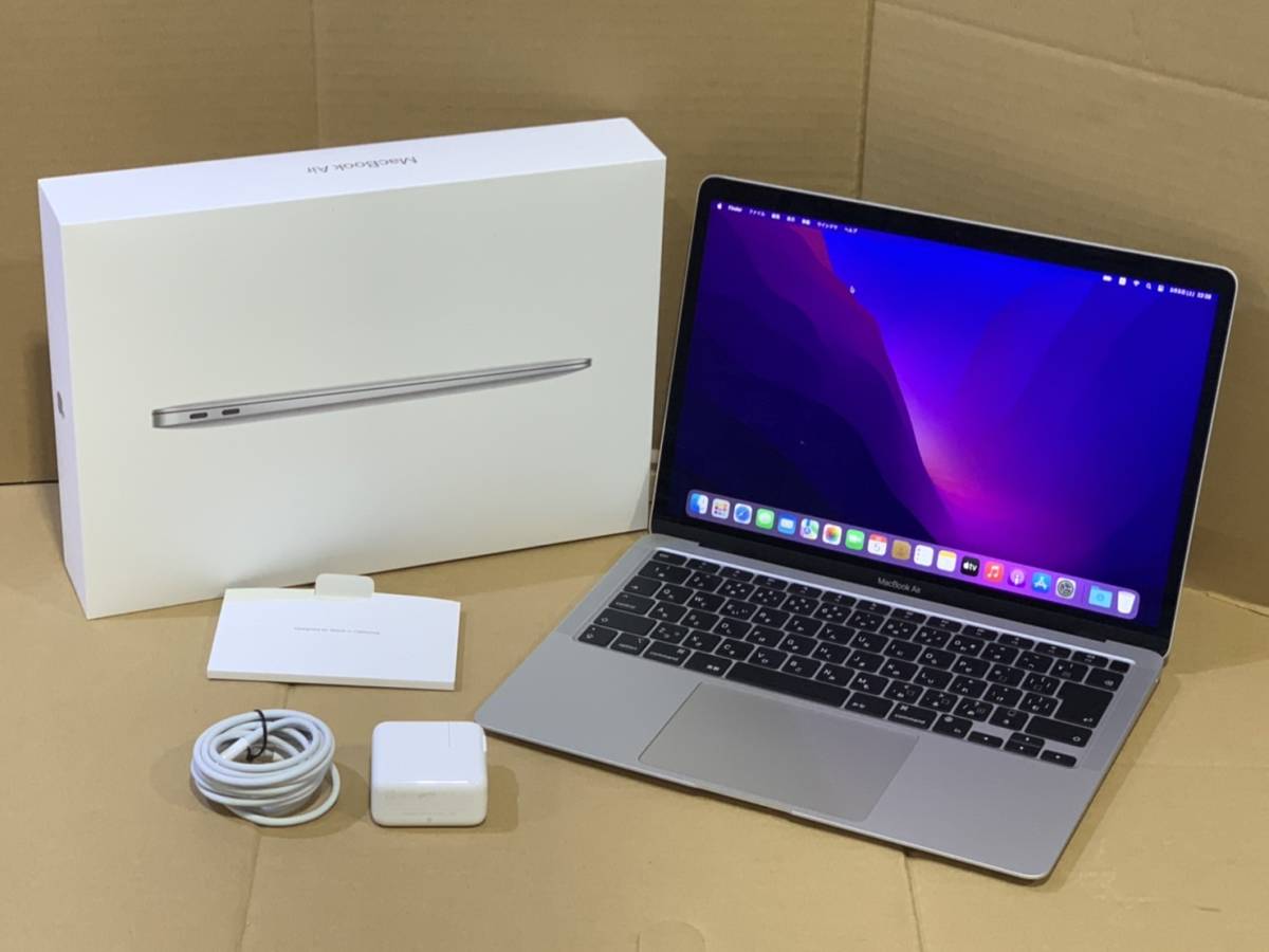 新作入荷中 M1 Air 【美品】MacBook SSD メモリ8GB 256GB ノートPC