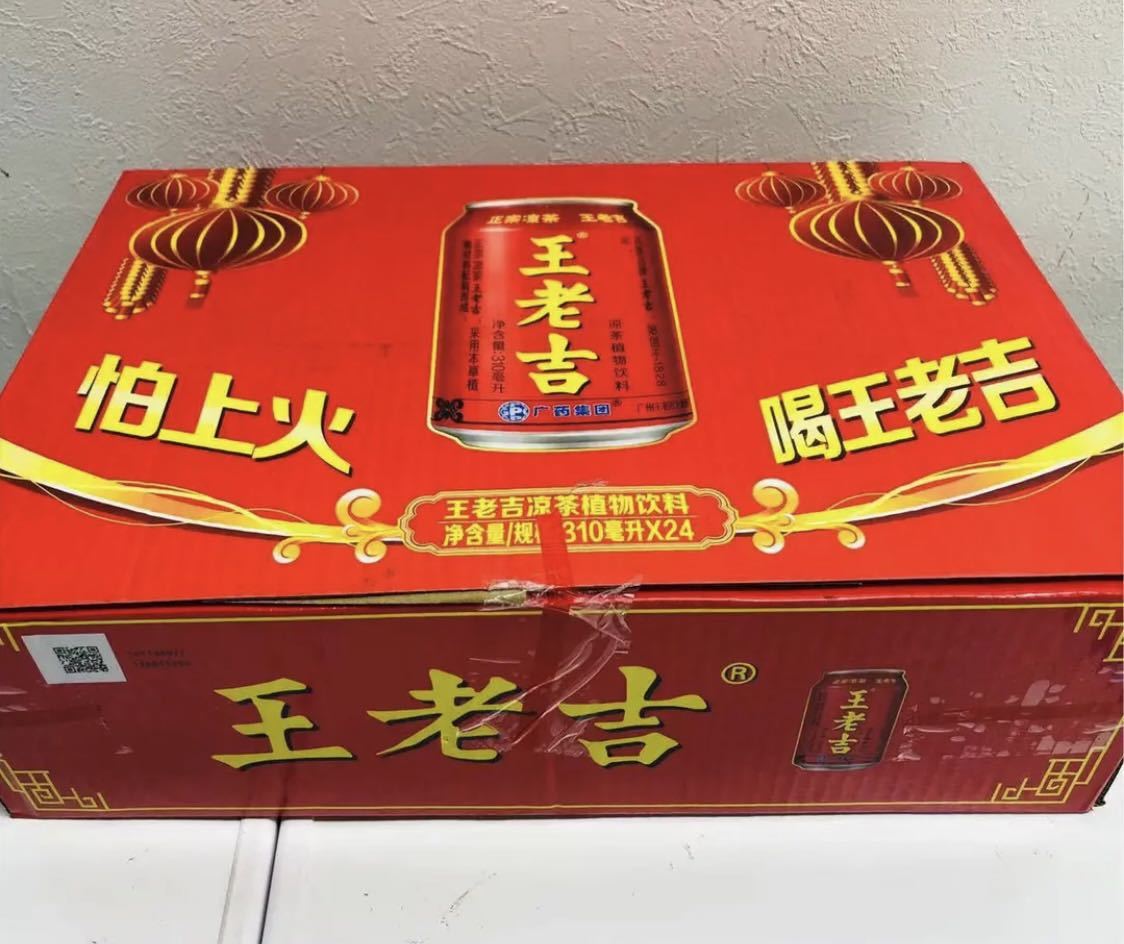 王老吉 凉茶 漢方 伝統涼茶 ワンラオジー ソフトドリンク 1ケース （24缶）_画像1