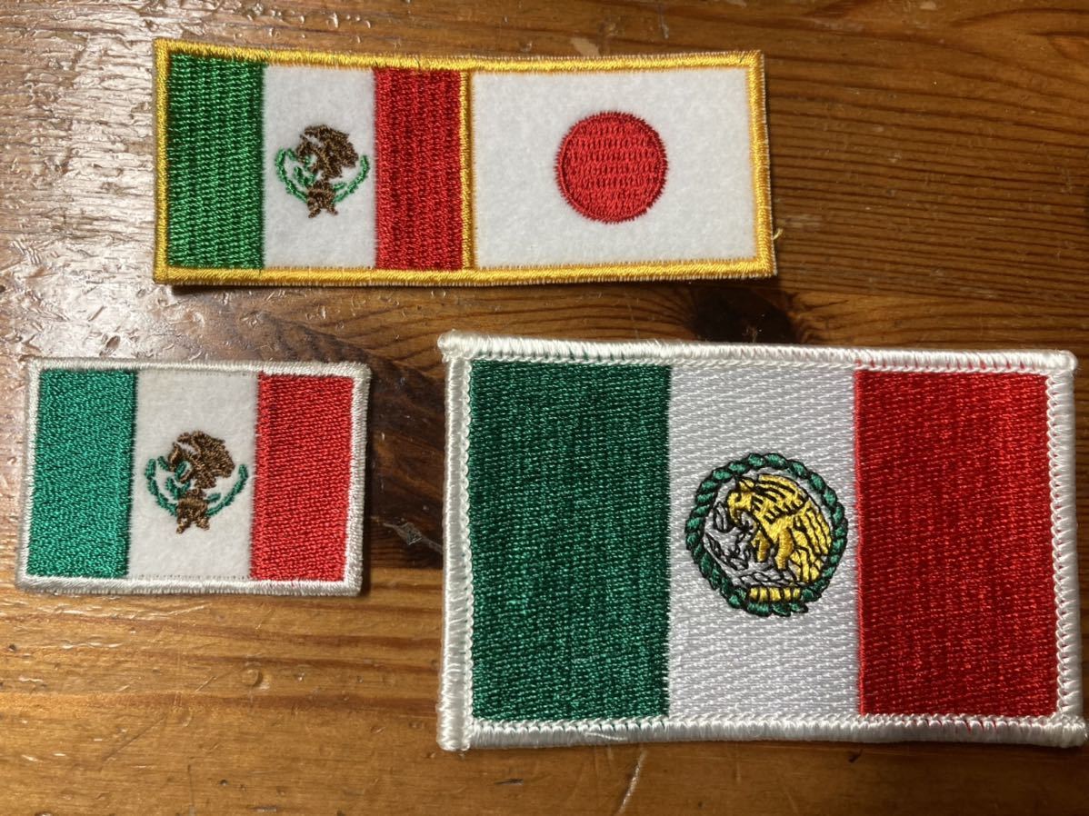 メキシコ国旗ワッペン_画像1