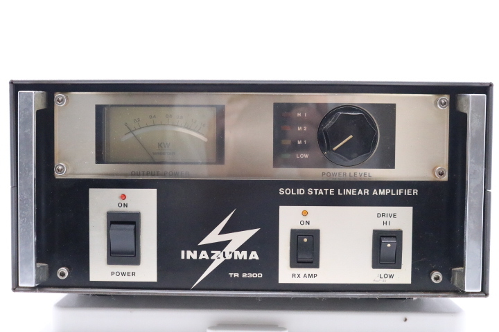 【ト石】INAZUMA/イナズマ リニアアンプ CB無線 TR2300 ECZ01EWH04
