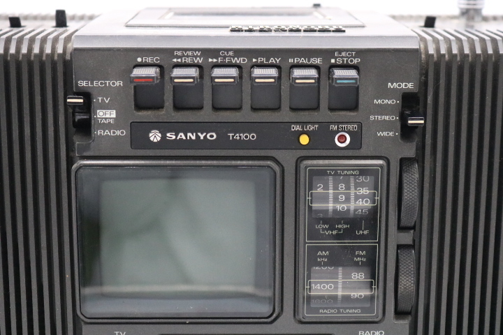 ト石】SANYO/サンヨー Stranger T4100 テラカセ ラジカセ 1978年製 ECZ01EWH05 ラジカセ -  www.gendarmerie.sn