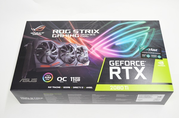 良品 ASUS ROG-STRIX-RTX2080TI-O11G-GAMING グラフィックボード
