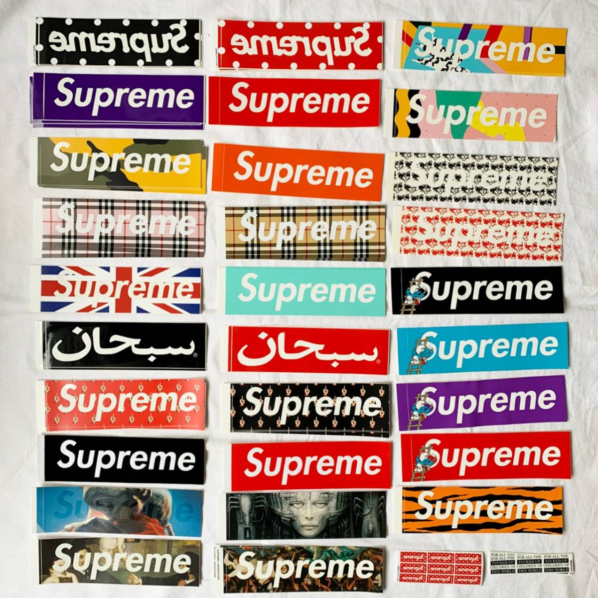 Supreme E.T. Box Logo sticker ET ステッカー - その他