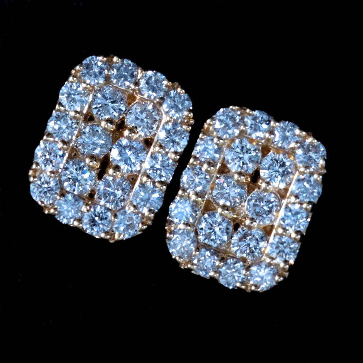 PE3654天然上質ダイヤモンド０．９０ct 最高級18金無垢ピアス 新品 最大61%OFFクーポン 新品