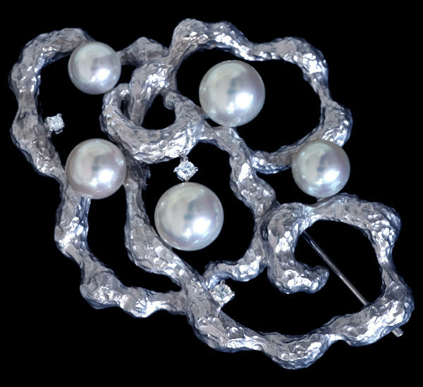 A2553【TASAKI】タサキ 逸品アコヤパール7.5~6.0mm 天然絶品 ...