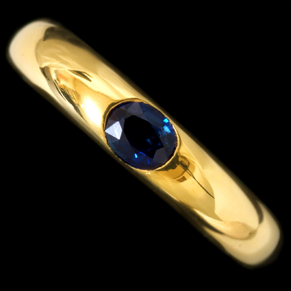 78862-194【Candame】Sapphire 18K Ring SPAIN New #10
