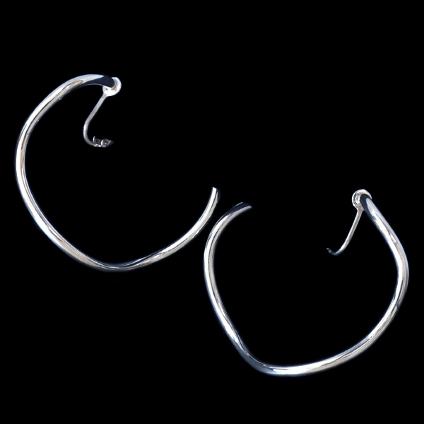 定番の冬ギフト *E171L【Chelo Sastre】Art Jewelry SLVイヤリング SPAIN New シルバー