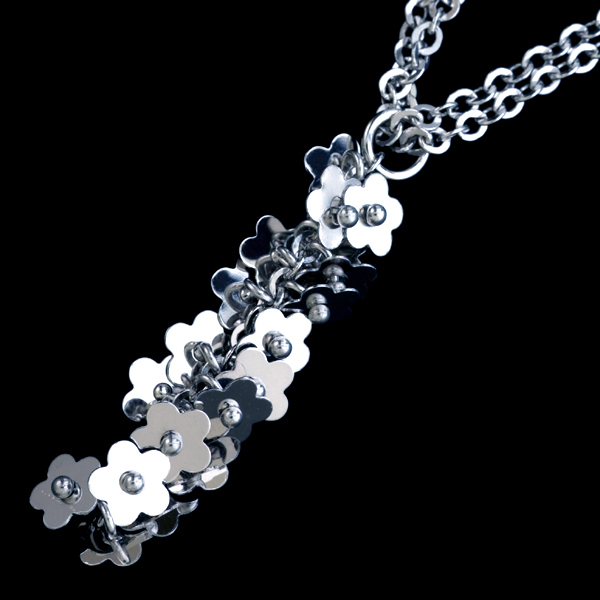正式的 *S3【スイス一流商社より】18KWG Double New ITALY Necklace