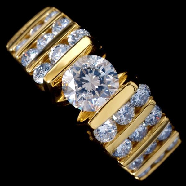 86773【NY５番街より】List price$10560 Diamond2.01ct 14K Ring