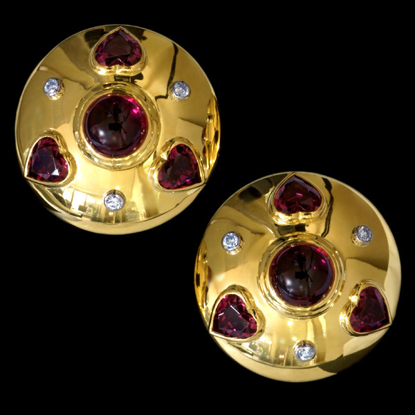 新作 Spessartine K18WG/K14WGスペッサタイトガーネット Garnet ガーネット