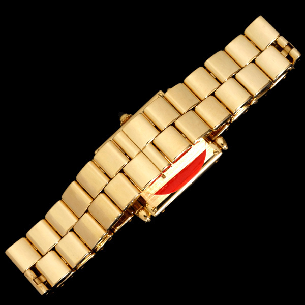 B9691[Cartier] Cartier top class 18 pure gold Celeb liti men's QZ arm circumference 18cm weight 105.6g case width 24.0mm