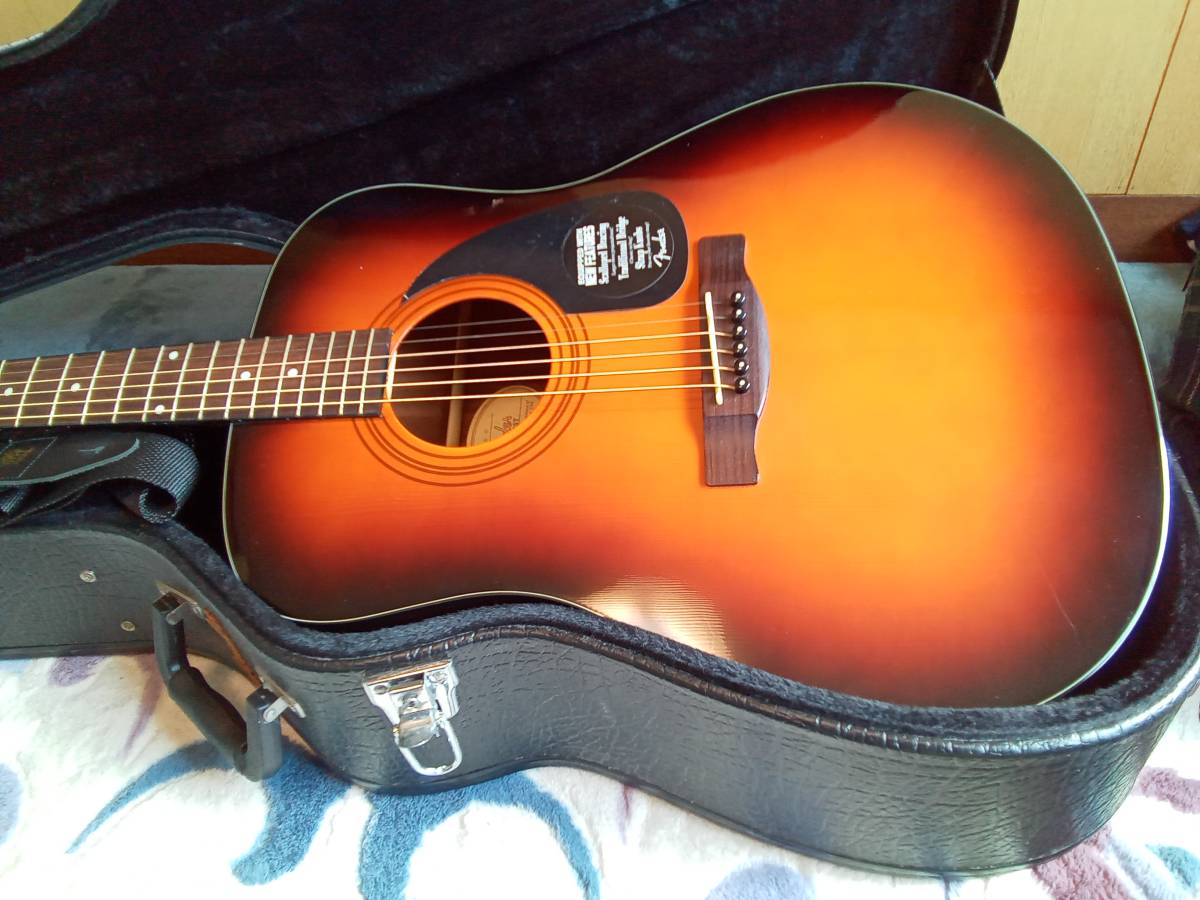 Fender CD-60 SBST 純正ハードケース - ヤフオク!