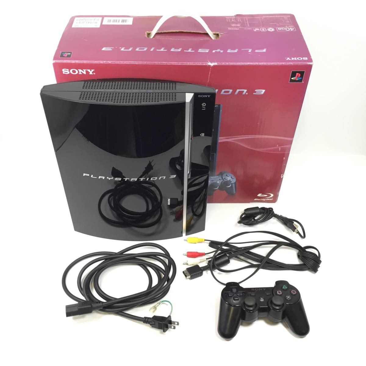 Yahoo!オークション - ▽【通電OK】SONY CECHH00 PS3 本体 40