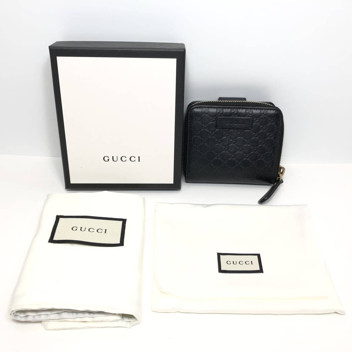 ブティック 新品未使用☆箱ありグッチ二つ折り財布 - 通販 - www