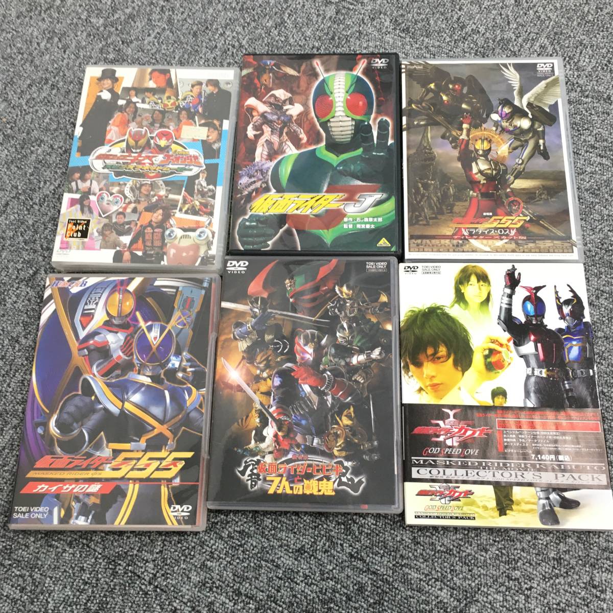 ☆C03039/仮面ライダー/DVD/アギト/龍騎/クウガ/電王 等/まとめて/計18