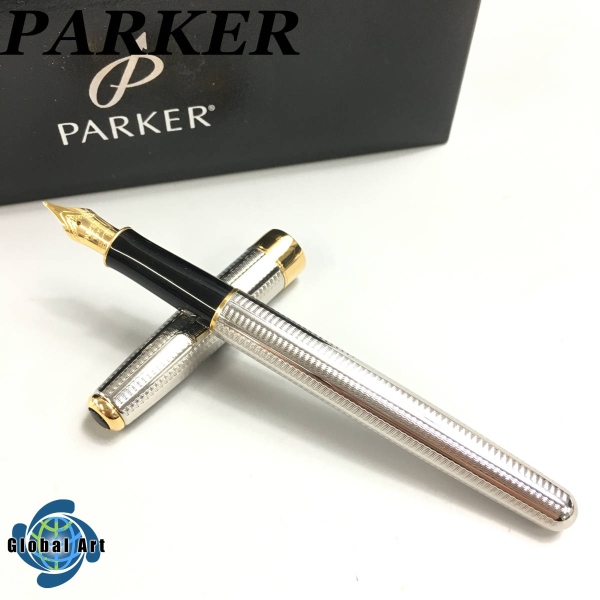 ☆C02491【未使用保管品】PARKER パーカー/万年筆/ペン先 18K 750 F