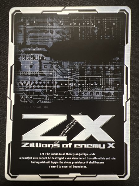 【送料無料】Z/X ゼクス 典理の無限祈装 ユイ SEC シークレット_画像2