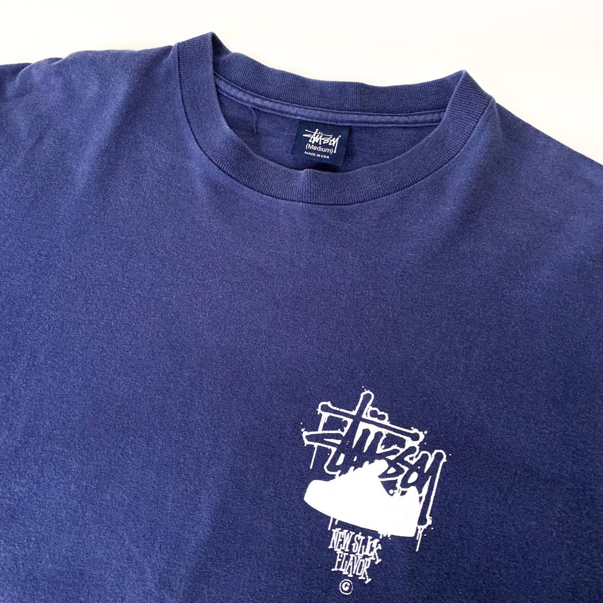 90s USA製 紺タグ 正規品 OLD STUSSY CUSTOMADE NEW SLICK 90s USA製 紺タグ 正規品 OLD STUSSY CUSTOMADE NEW SLICK