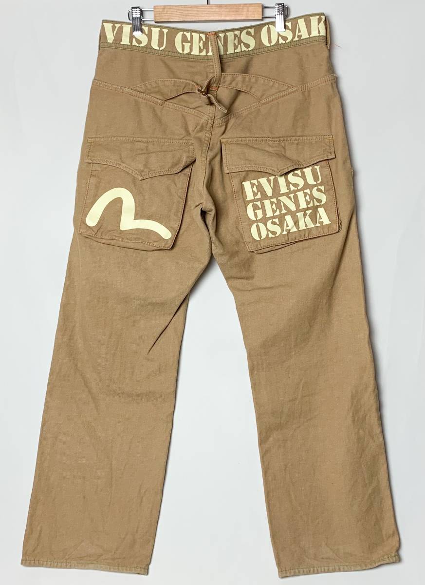 貴重 正規品 EVISU JEANS OSAKA エヴィス ジーンズ 大阪 シンチ 貴重 正規品 EVISU JEANS OSAKA エヴィス ジーンズ 大阪 シンチ