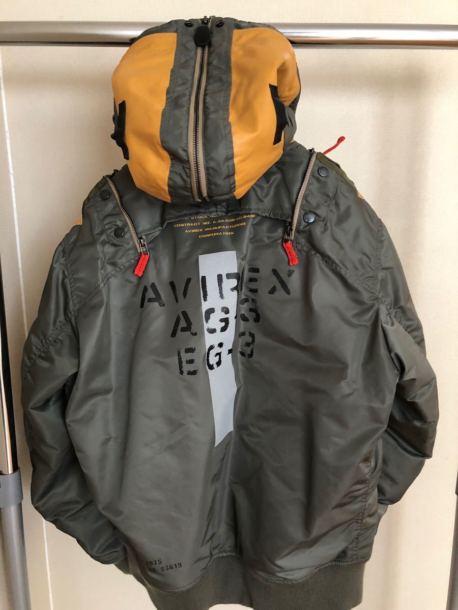 Avirex アビレックス MA-1 リモデル マーク2 フライトジャケット XL